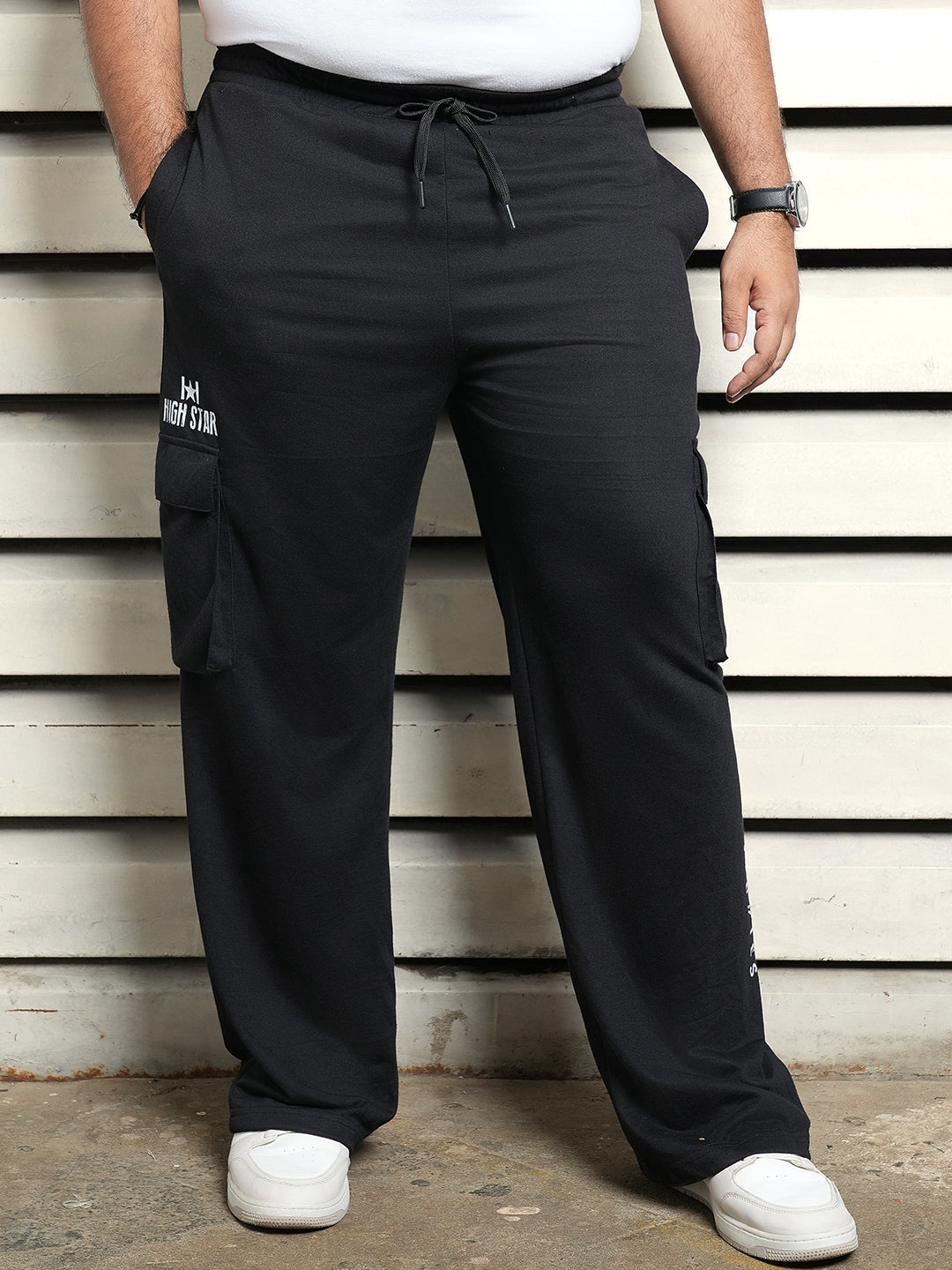 Mens plus size joggers online