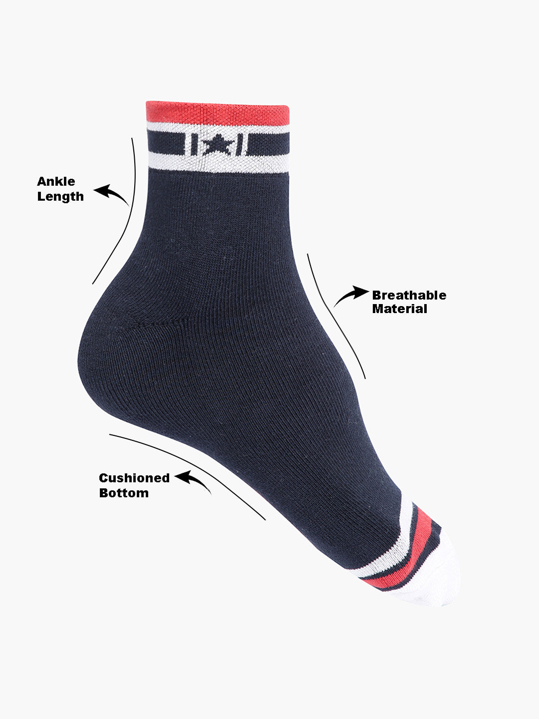 High Star Men pack of 2 Multicolor Socks