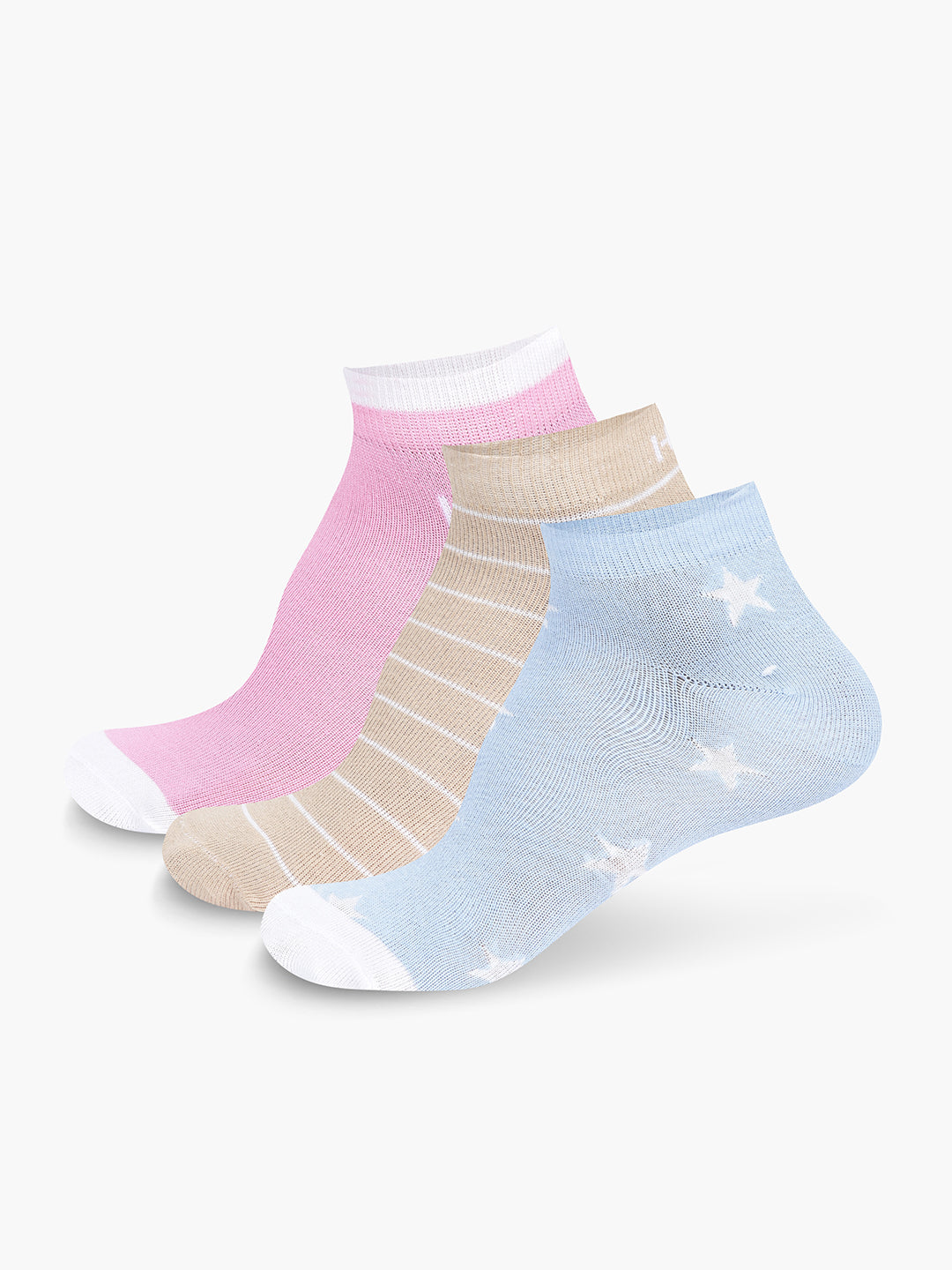 High Star Women pack of 2 Multicolor Socks