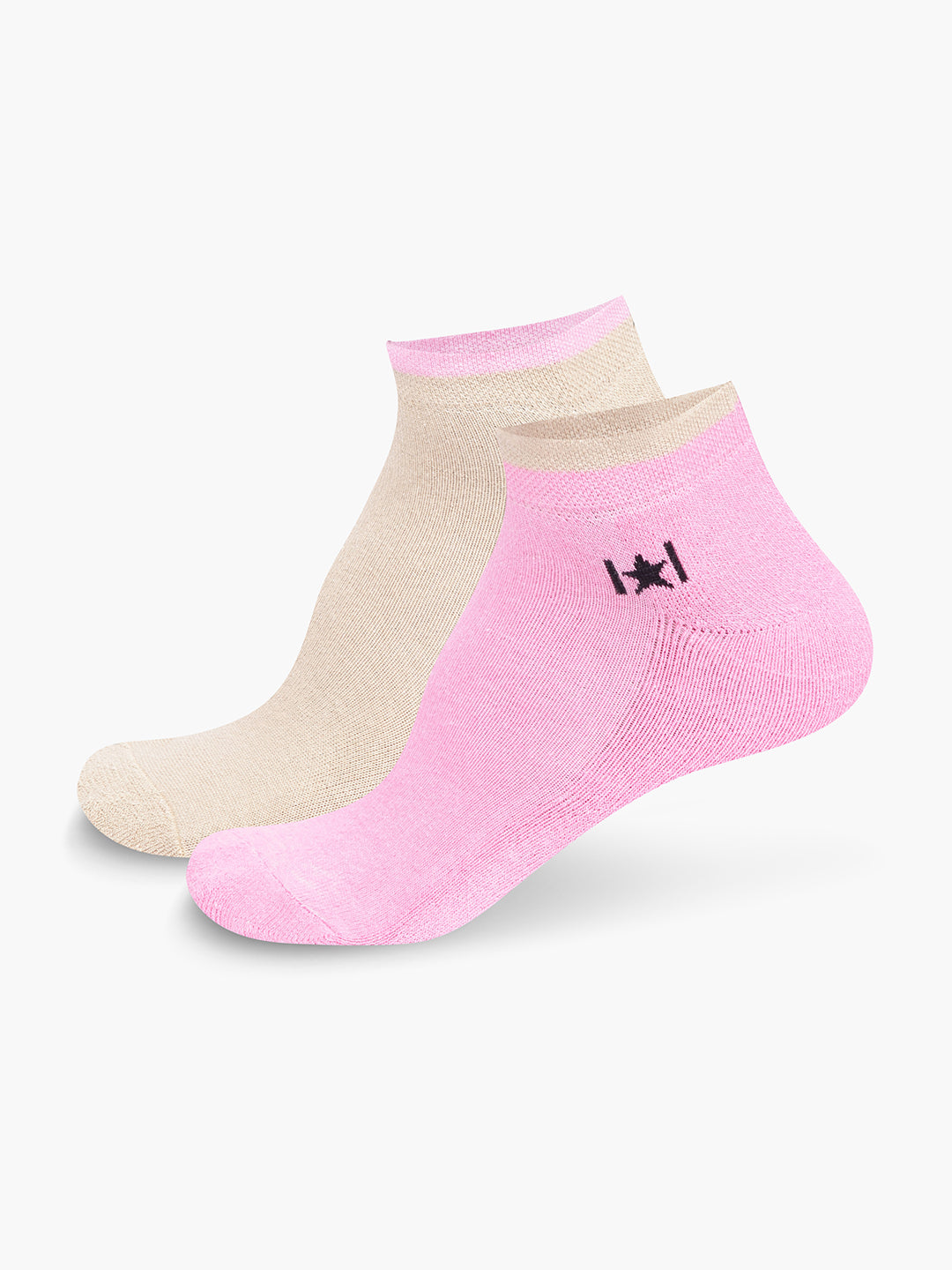 High Star Women pack of 2 Multicolor Socks