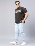 Men Plus Size Slim Fit Stretchable Jeans