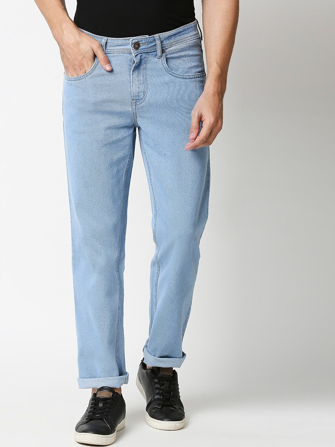 Men Relaxed Fit Stretchable Jeans