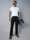 Men Bootcut Mid-Rise Clean Look Stretchable Jeans