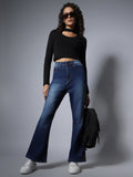 Stretch Flare Fit Jeans