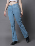 Women Bootcut High-Rise Clean Look Stretchable Jeans