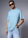 Round Neck Relaxed Cotton Short Sleeves T-shirt