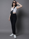 Women Straight Fit High-Rise Clean Look Stretchable Jeans