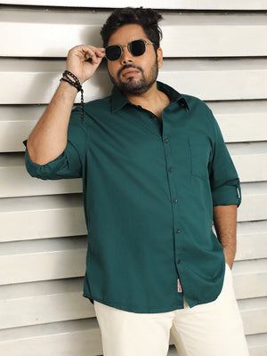 Plus Size Men Regular Casual Shirt