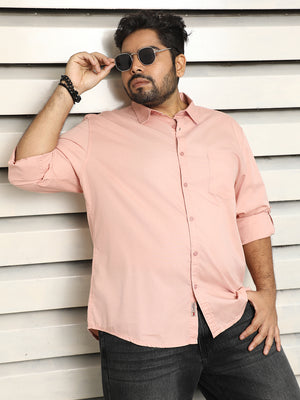 Plus Size Men Regular Casual Shirt