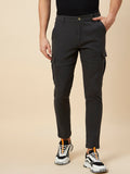 Men Mid Rise Woven Cargo Style Trousers