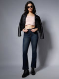 Women Blue Bootcut High-Rise Light Fade Stretchable Jeans