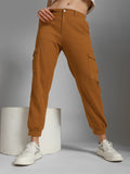 Women High-Rise Cotton Joggers