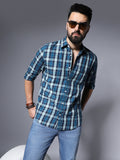 Checked Pure Cotton Cotton Regular Fit Casual Shirt