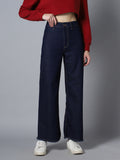 Women 90 Marine Straight Fit High-Rise Stretchable Jeans