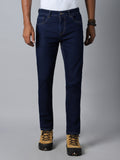 Men Blue Straight Fit Stretchable Jeans