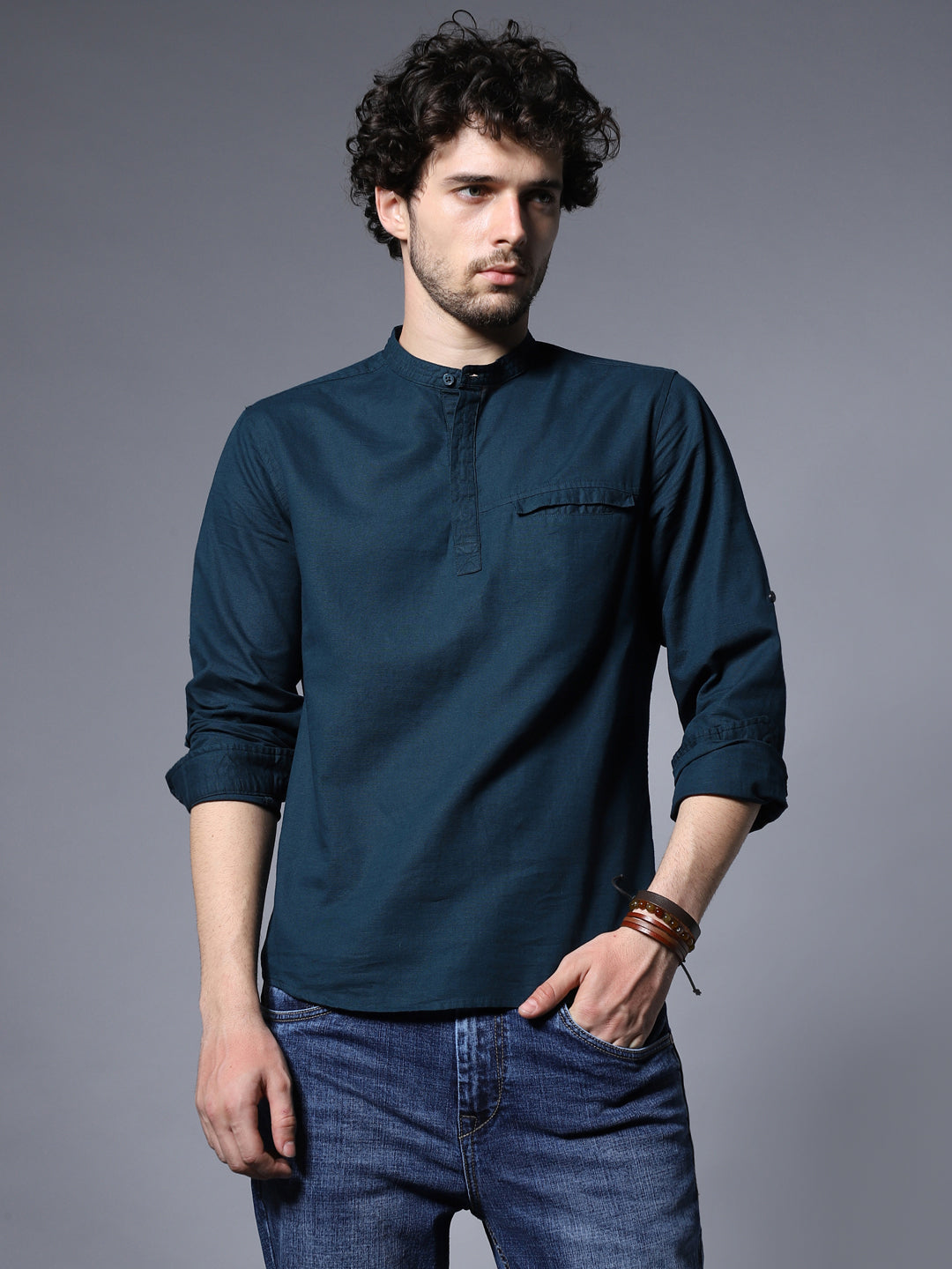 Classic Regular Fit Opaque Cotton Casual Shirt