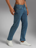 Men Bootcut Mid-Rise Clean Look Stretchable Jeans