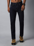 Men Blue Straight Fit Stretchable Jeans