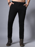 Men Black Slim Fit Mid-Rise Clean Look Stretchable Jeans