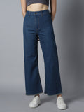 Women 90 marine straight Fit High-Rise Stretchable Jeans