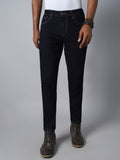 Men Blue Tapered Fit Stretchable Jeans