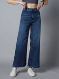 Women 90 Marine Straight Fit High-Rise Jeans