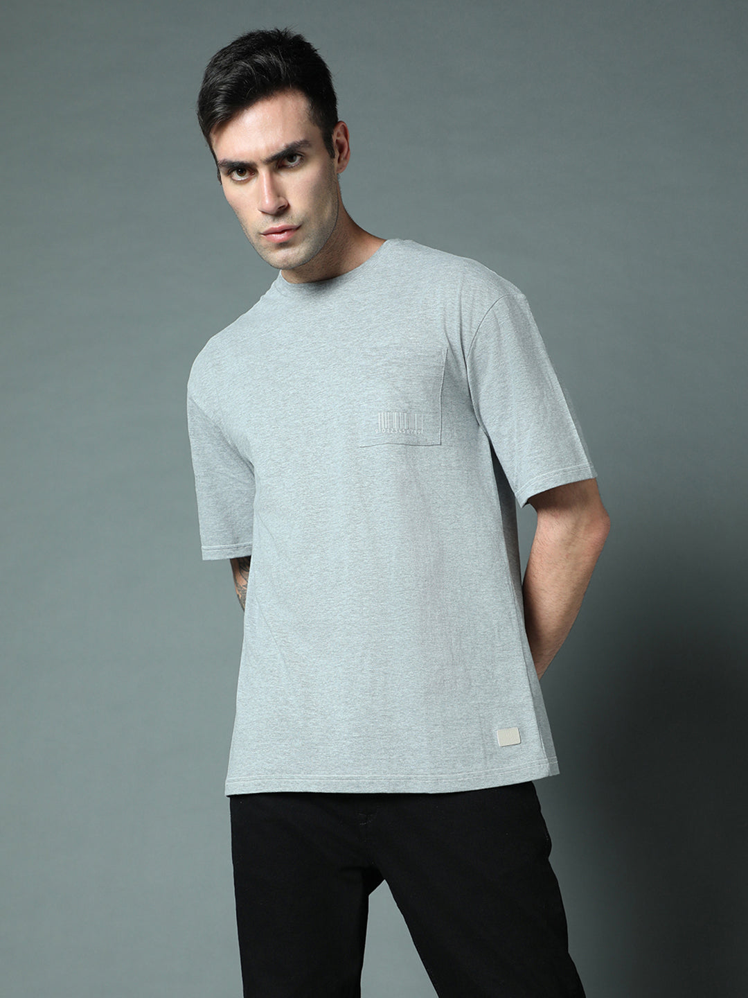 Round Neck Relaxed Fit Pure Cotton T-Shirts