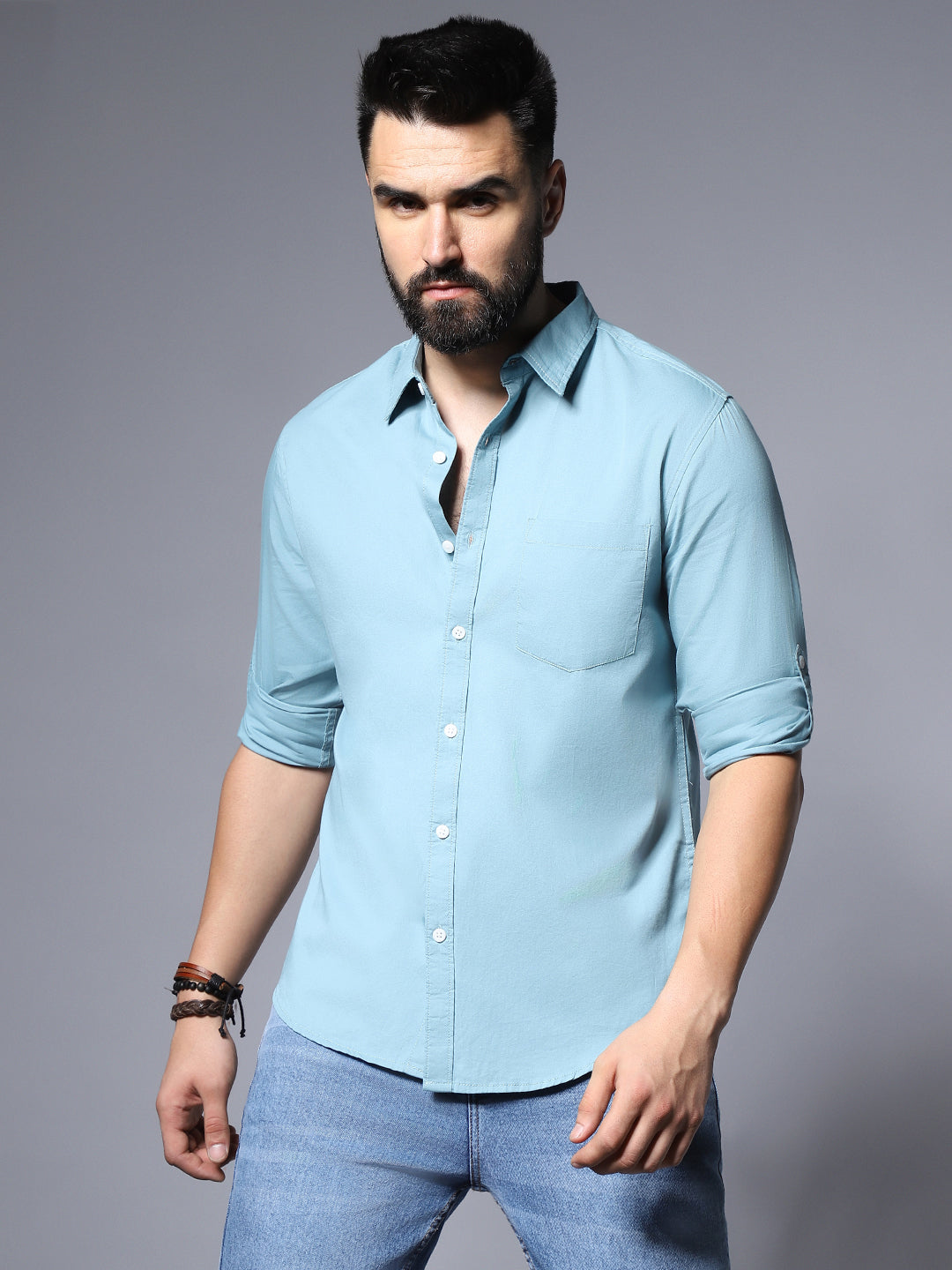 Classic Regular Fit Pure Cotton Casual Shirt