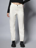 Stretch Straight Fit Clean Look Jeans