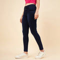 Women Plus Size Blue Slim Fit High-Rise Clean Look Stretchable Jeans