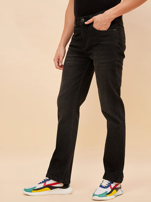 Men Bootcut Light Fade Stretchable Jeans