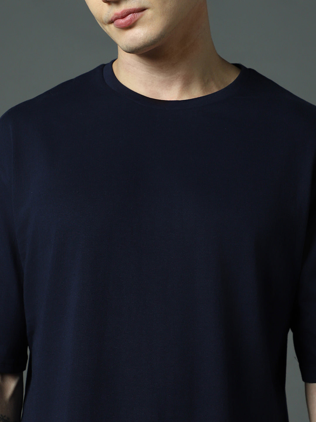 Round Neck Pure Cotton Relaxed fit T-shirt