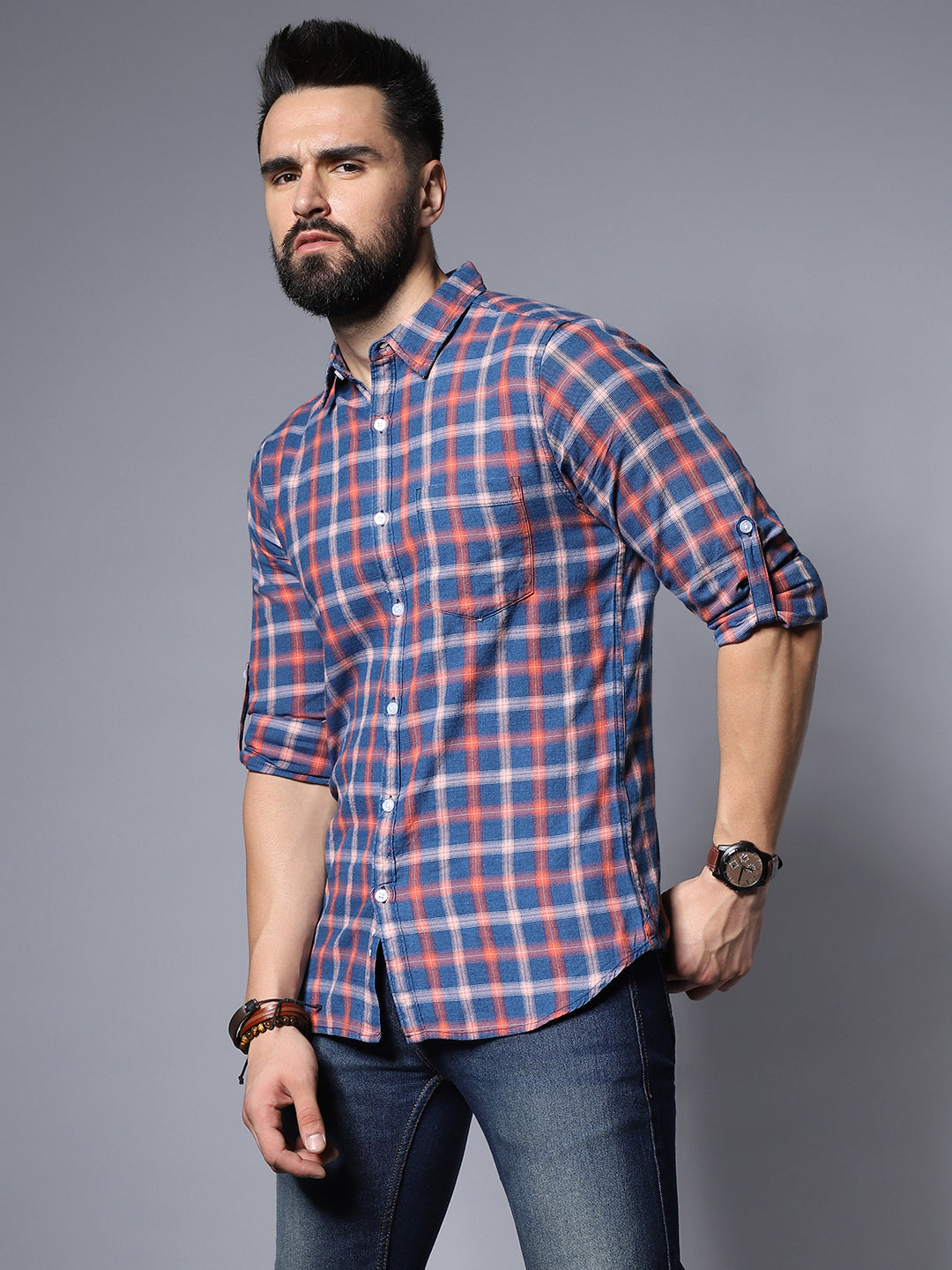 Classic Checked Casual Shirt