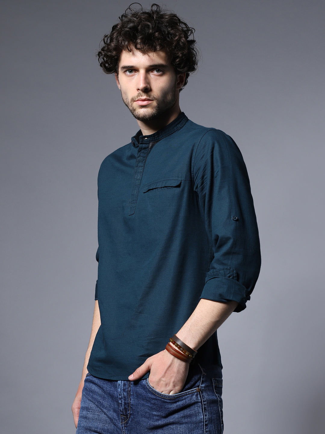 Classic Regular Fit Opaque Cotton Casual Shirt