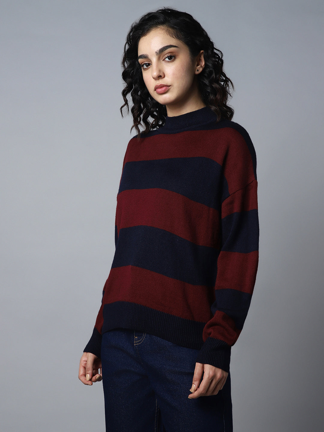 Striped Pullover Sweater