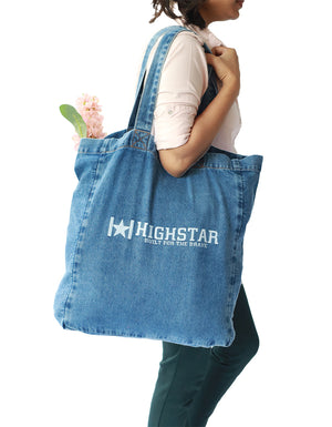 Unisex Denim Casual Tote Bag