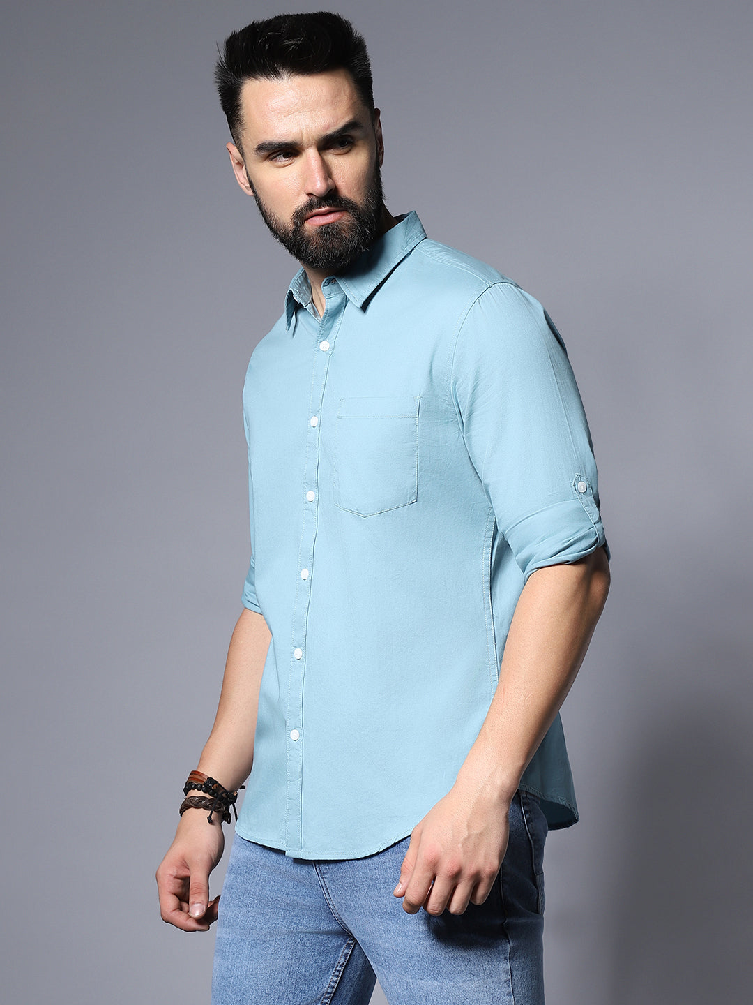 Classic Regular Fit Pure Cotton Casual Shirt