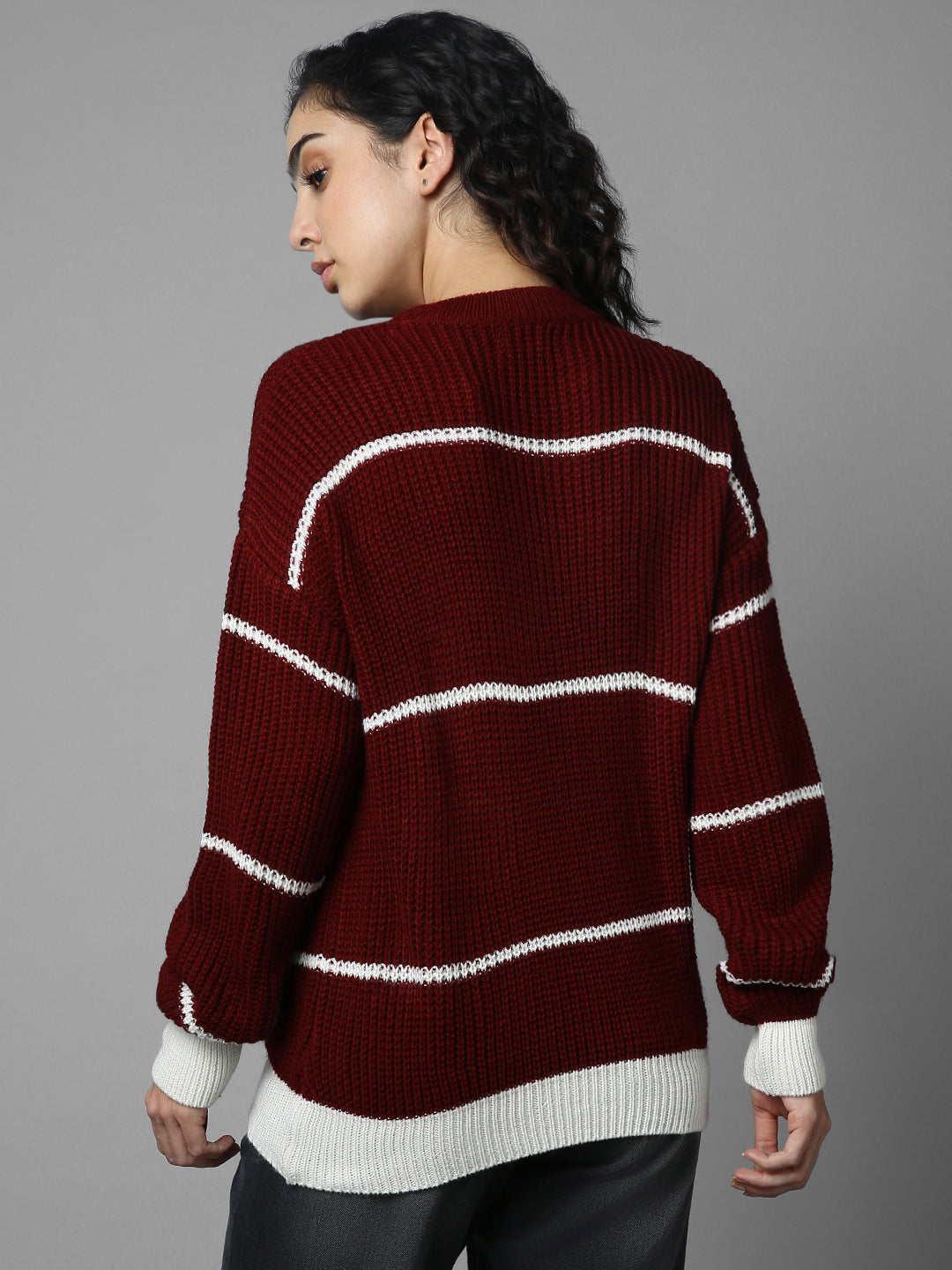 Striped Pullover Sweater