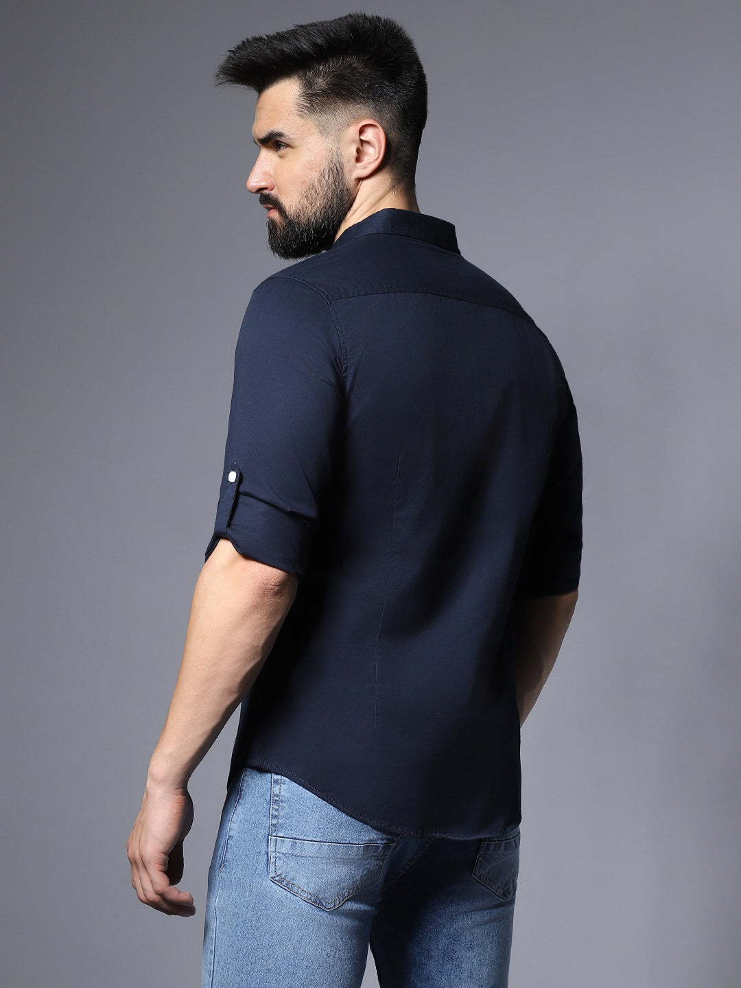 Classic Opaque Casual Shirt