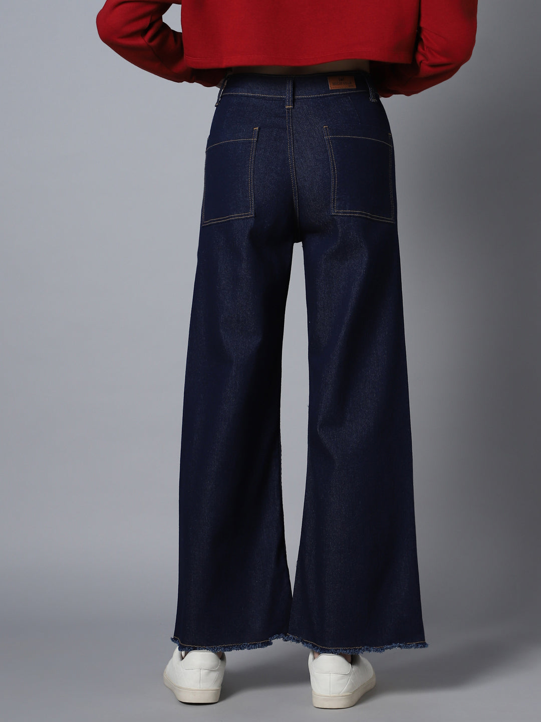 Women 90 Marine Straight Fit High-Rise Stretchable Jeans