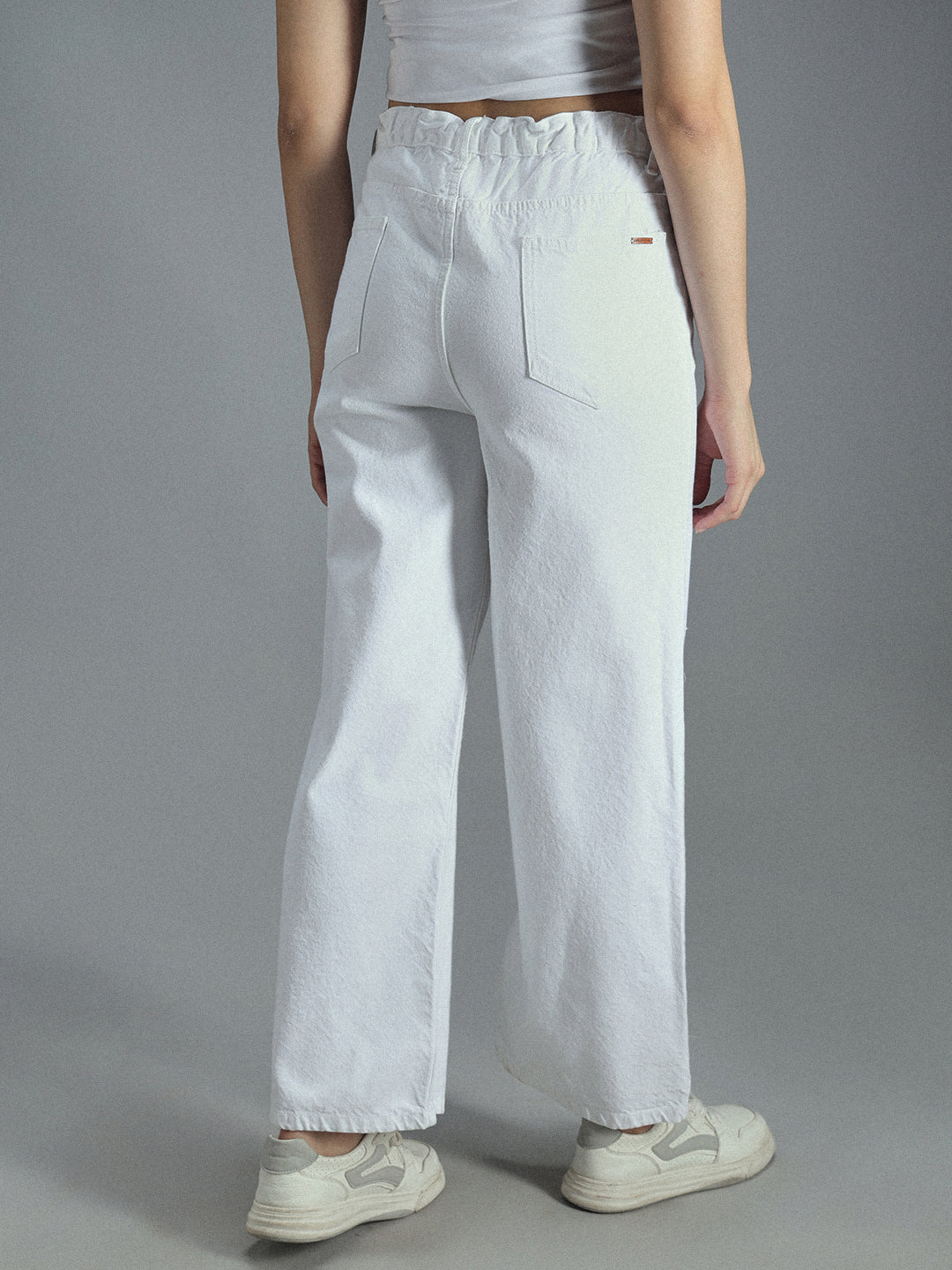 Women 90s Baggy Cotton Jeans