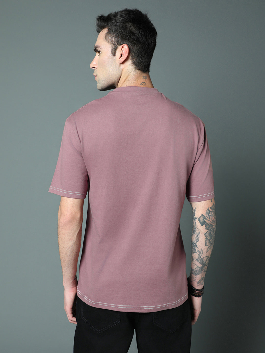 Round Neck Relaxed Fit Pure Cotton T-Shirts