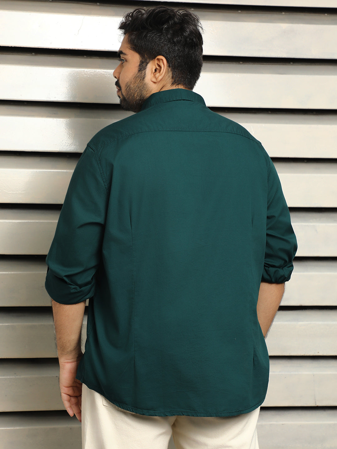 Plus Size Men Regular Casual Shirt