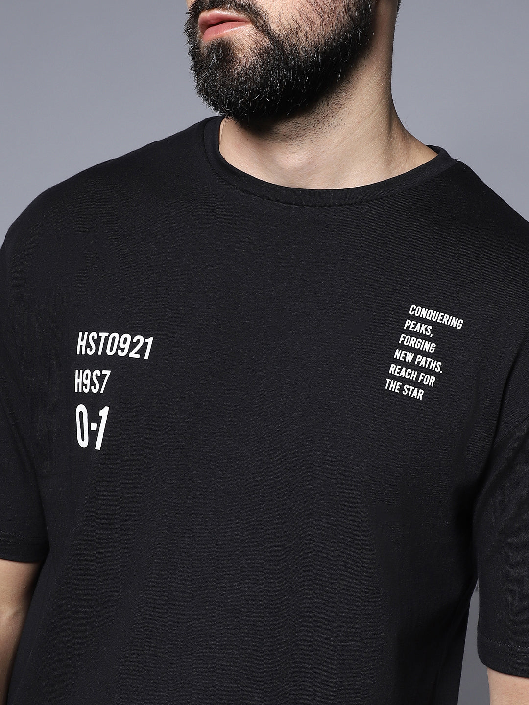 Typography Pure Cotton T-shirt