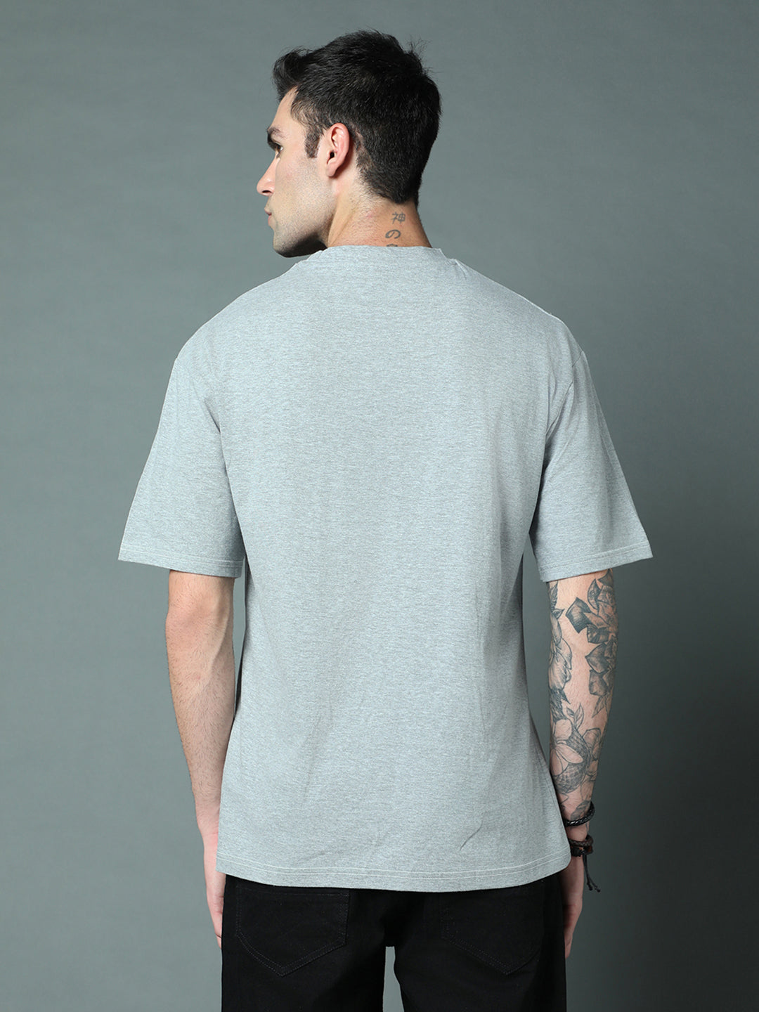 Round Neck Relaxed Fit Pure Cotton T-Shirts