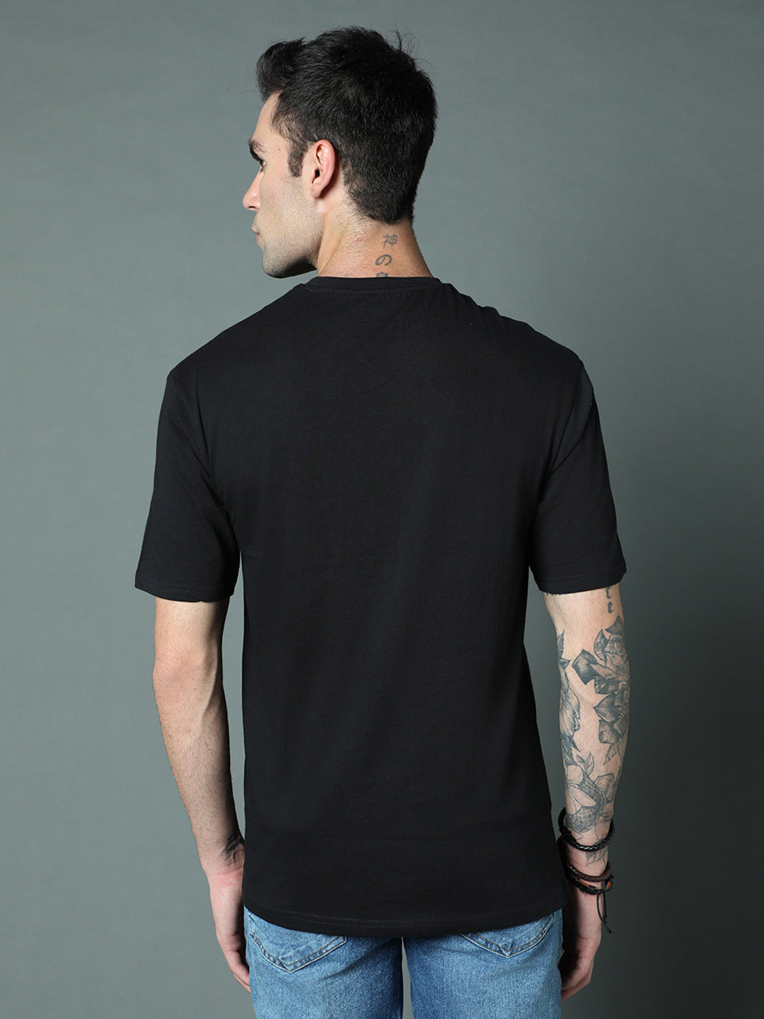 Round Neck Relaxed Fit Pure Cotton short sleeve Tshirts