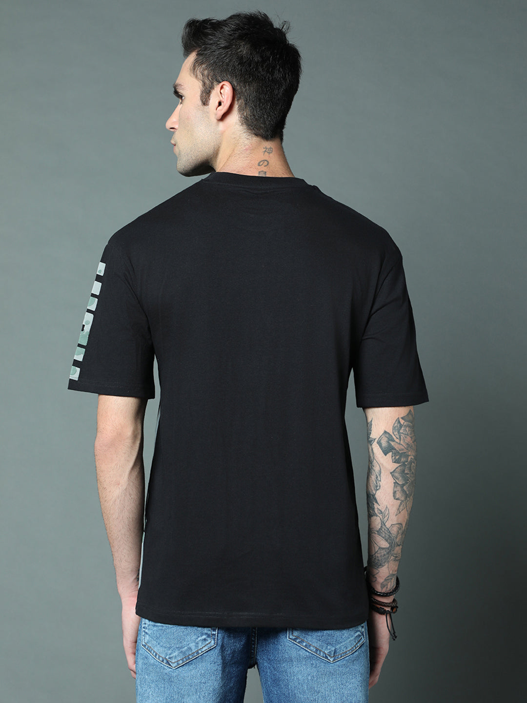 Typography Printed Relaxed Pure Cotton T-Shirts