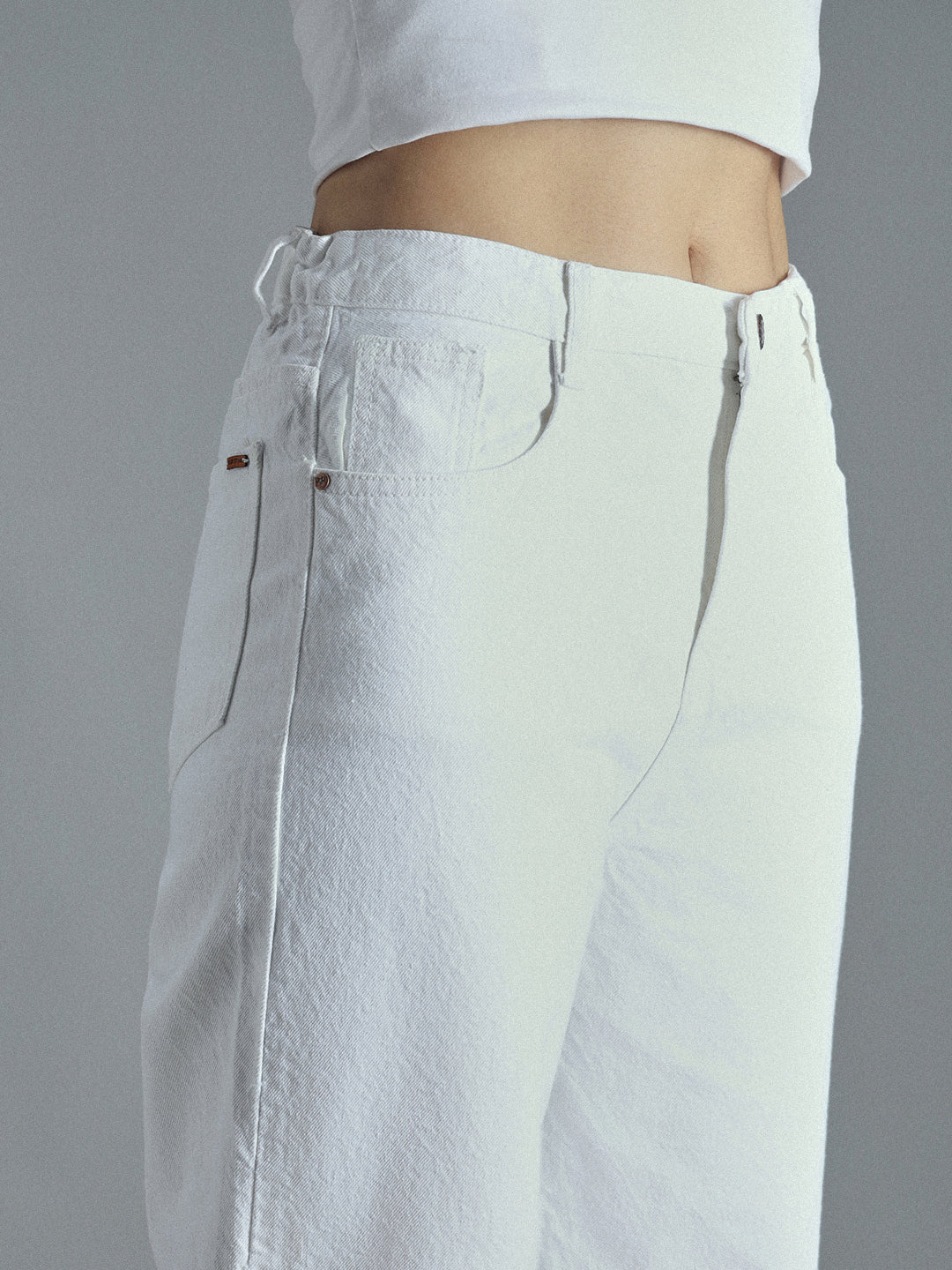 Women 90s Baggy Cotton Jeans