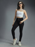 Women High-Rise Clean Look Stretchable Jeans