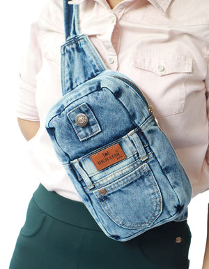 Unisex Denim Fanny Bag Pack